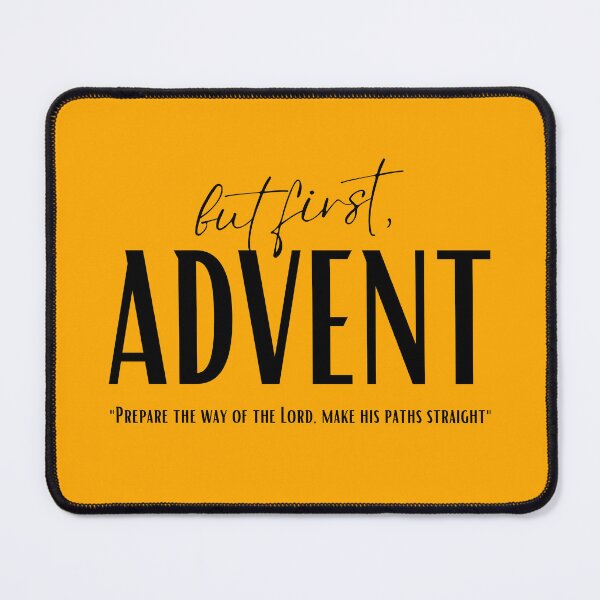 Item preview, But First, Advent (Black) designed and sold by domusfidei.