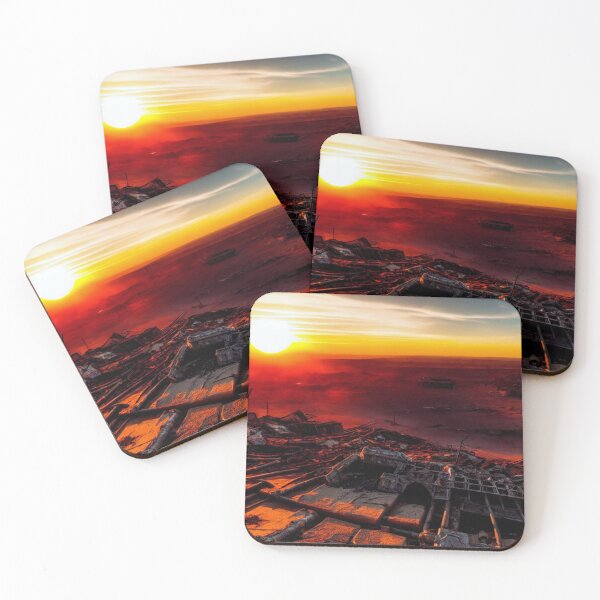 Item preview, Postapocalyptic Sunrise 3 designed and sold by UlfrGutheitrir.