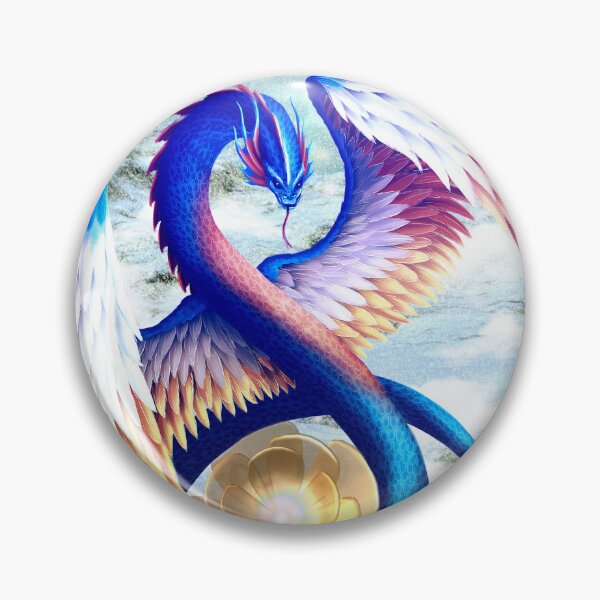 Item preview, A Christmas Dragon, fantasy art designed and sold by LoneAngel.