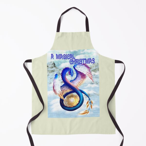 Item preview, A Christmas Dragon, fantasy art designed and sold by LoneAngel.