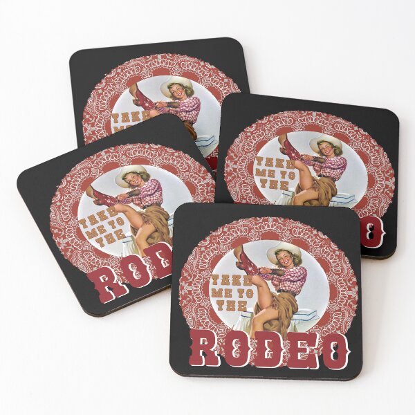 Item preview, Take Me To The Rodeo - Vintage Cowgirl designed and sold by handsoftime2020.