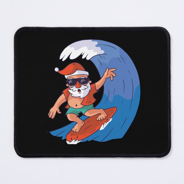 Item preview, SURFING SANTA T-SHIRT TEE SWEATER HOODIE GIFT PRESENT BIRTHDAY CHRISTMAS designed and sold by Timcito.