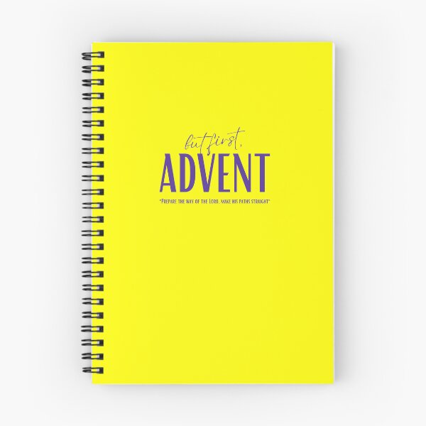 Item preview, But First, Advent (Purple) designed and sold by domusfidei.