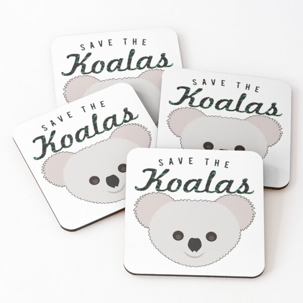 Item preview,  Save the koalas hats, save the koalas shirts, save the koalas phone cases, save the koalas dress, save the koalas backpack, save the koalas shirts for lovers koala  designed and sold by Poussyarts.