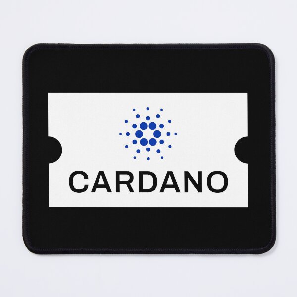 Item preview, Cardano ADA Crypto Altcoin - Unique Abstract Design White designed and sold by CryptoMoods.