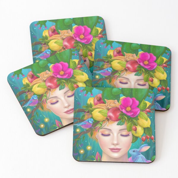 Dreams Coasters (Set of 4)