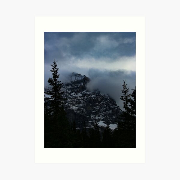 Misty Mountain Art Print