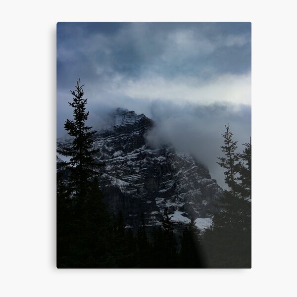 Misty Mountain Metal Print