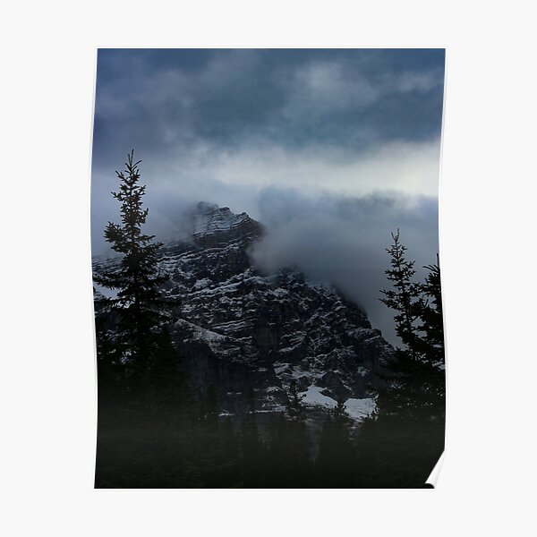 Misty Mountain Poster