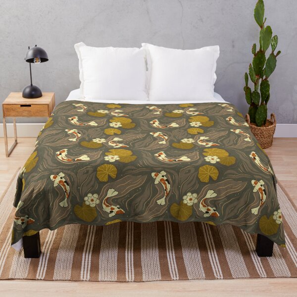 Item preview, Koi carps in the pond designed and sold by burbura.
