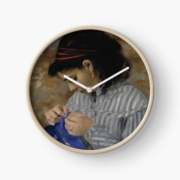 Lise Sewing, 1866, Dallas Museum of Art Clock