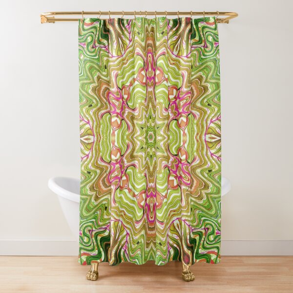 Item preview, Hippie Vibes Kaleidoscope Abstract Radial Symmetry Pattern Boho Aesthetic Art 7 of 12 designed and sold by Beachy.