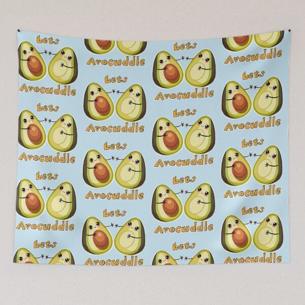 Item preview, Let’s Avocuddle Kawaii designed and sold by SpiritedArtwork.
