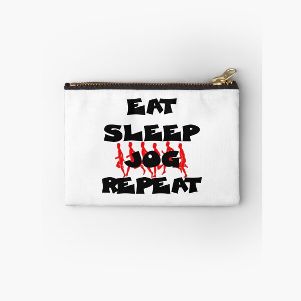 Item preview, EAT SLEEP JOG REPEAT designed and sold by DomGDesign.