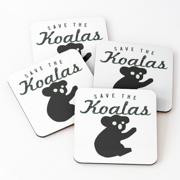 Item preview, Save the koalas hats, save the koalas shirts, save the koalas phone cases, save the koalas dress, save the koalas backpack, save the koalas shirts for lovers koala  designed and sold by Poussyarts.