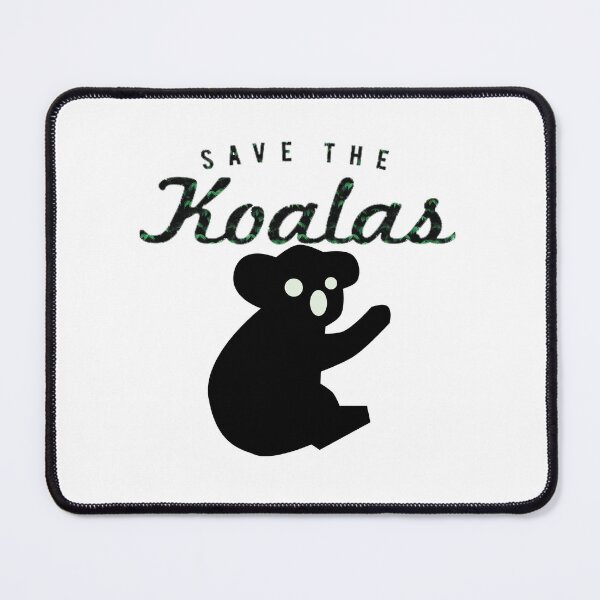 Item preview, Save the koalas hats, save the koalas shirts, save the koalas phone cases, save the koalas dress, save the koalas backpack, save the koalas shirts for lovers koala designed and sold by Poussyarts.