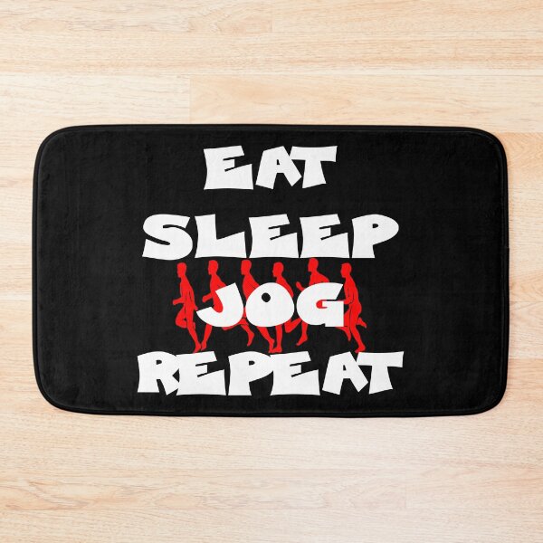 Item preview, EAT SLEEP JOG REPEAT designed and sold by DomGDesign.