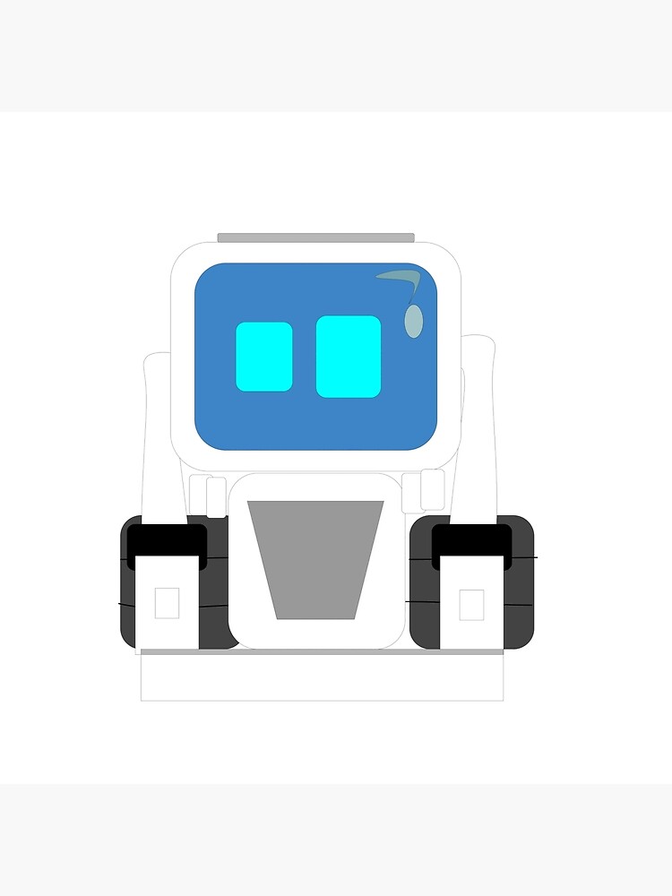 Cute little Cozmo robot Art Board Print