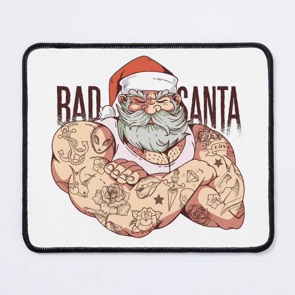 Item preview, BAD  SANTA CHRISTMAS XMAS GIFT T-SHIRT TEE SWEATER CASE STICKER designed and sold by Timcito.