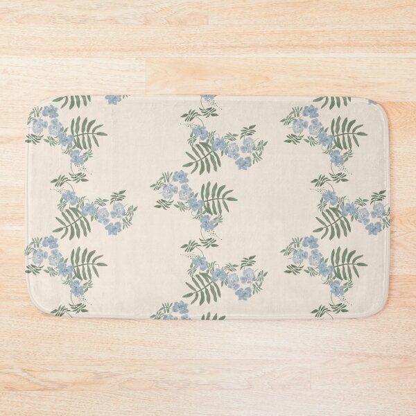 Item preview, Blue Floral Cabbages designed and sold by Lindyjo.