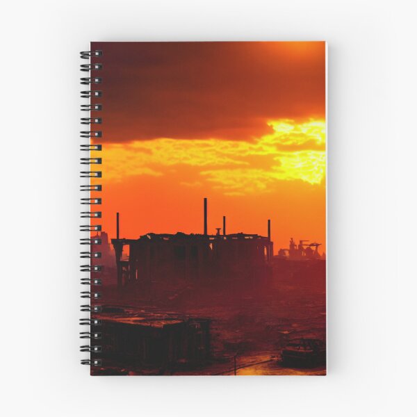 Item preview, Postapocalyptic Sunrise 10 designed and sold by UlfrGutheitrir.