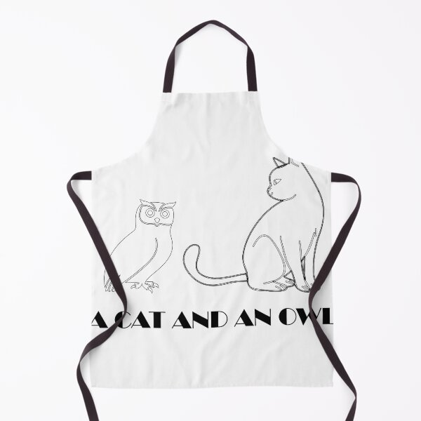 Item preview, a cat and an owl designed and sold by E-KaLsshop.