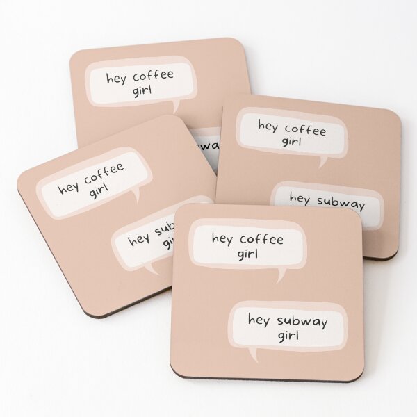 Item preview, Hey subway girl! Hey coffee girl! - Inspired by August and Jane in One Last Stop designed and sold by tziggles.