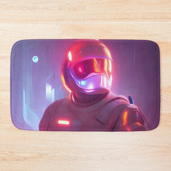 Item preview, Neon Astronaut in Outer Space designed and sold by TheAIShop.
