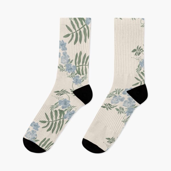 Item preview, Blue Floral Cabbages designed and sold by Lindyjo.