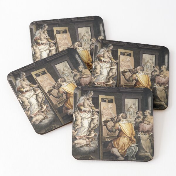 Item preview, St Luke Painting the Virgin - Giorgio Vasari  designed and sold by Vintage Designs +.