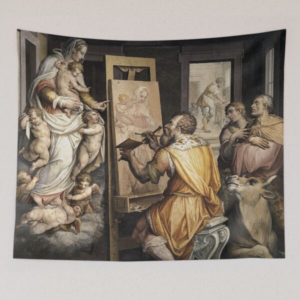 Item preview, St Luke Painting the Virgin - Giorgio Vasari  designed and sold by Vintage Designs +.