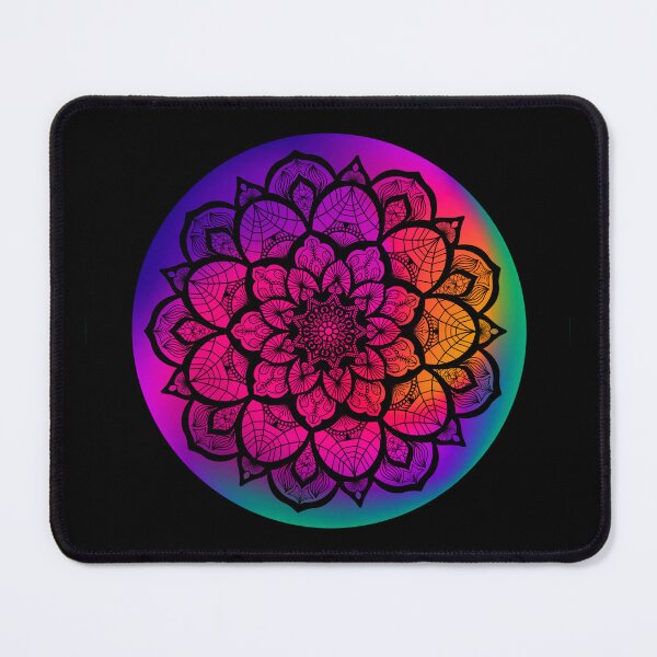 Item preview, Colourful mandala designed and sold by QuirkynCute.