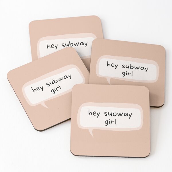 Item preview, Hey subway girl! Hey coffee girl! - Inspired by August and Jane in One Last Stop designed and sold by tziggles.