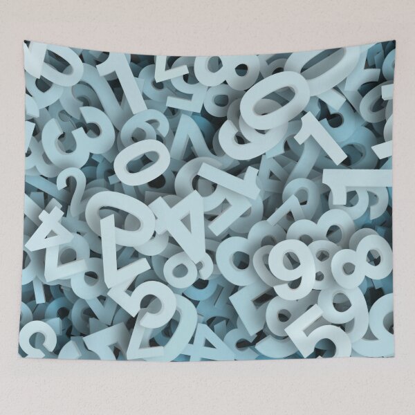 Item preview, count numbers in random designed and sold by mozizy.