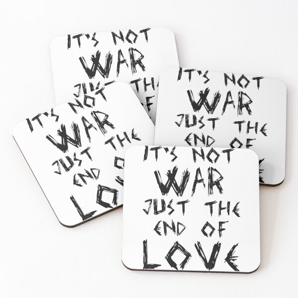 Item preview, Its Not War, Just The End Of Love  designed and sold by kleeBoutique.