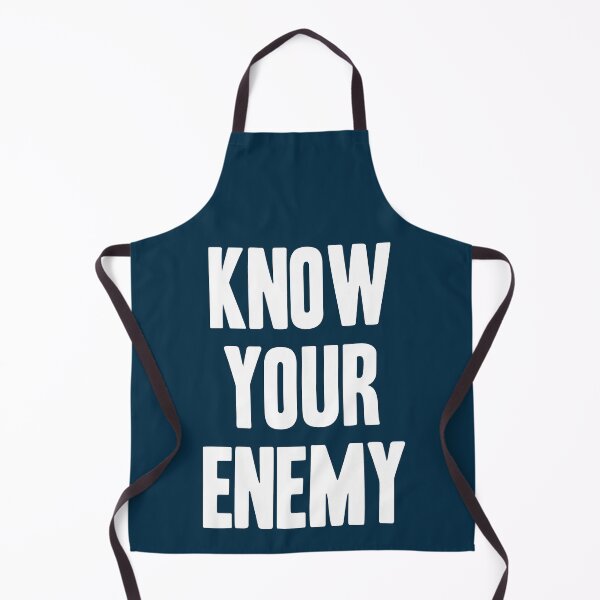 Item preview, Know Your Enemy, white designed and sold by kleeBoutique.