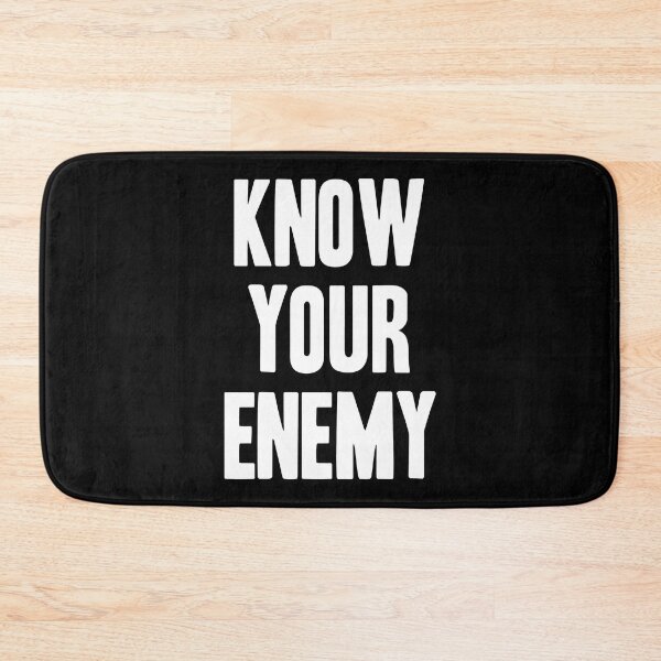 Item preview, Know Your Enemy, white designed and sold by kleeBoutique.