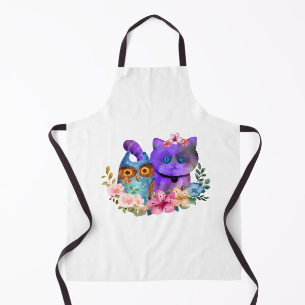 Item preview, a cat and an owl designed and sold by meh4u2.