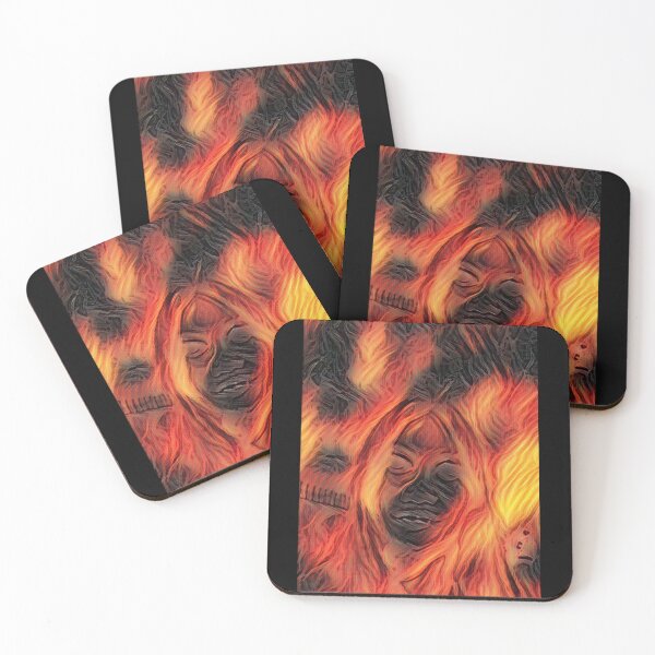 Item preview, Zombie Or Ghost In Fire designed and sold by Namsus-Printing.