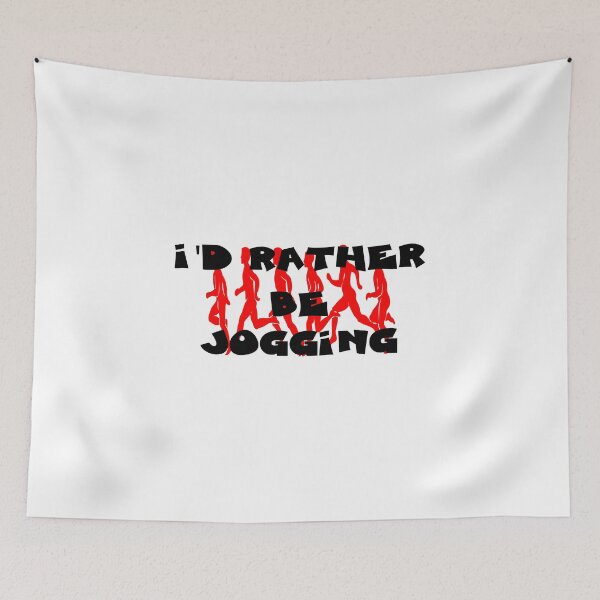 Item preview, ID RATHER BE JOGGING designed and sold by DomGDesign.