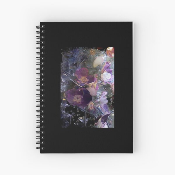 Fairy Rose Spiral Notebook