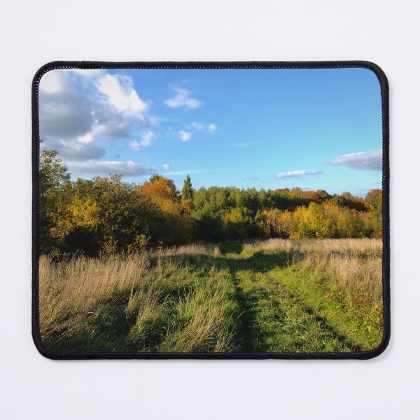 Item preview, Autumn country road through thickets designed and sold by AdioraStore.