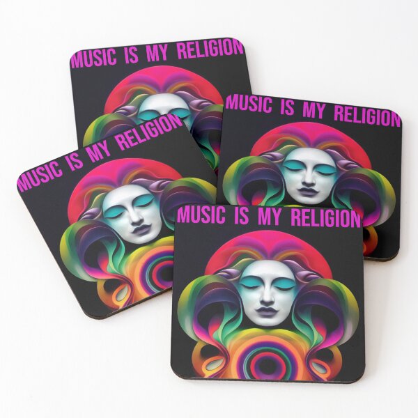 Item preview, Music is My Religion designed and sold by The Spicy Autistic.