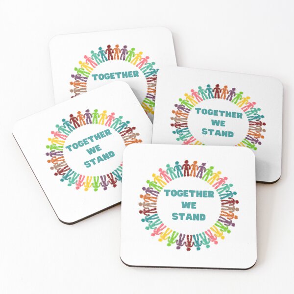Item preview, Human Chain-colorful-Together we stand- sweatshirts and hoodies designed and sold by ZoesAttic.