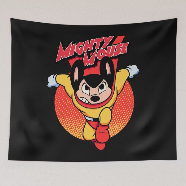 Item preview, Mighty Mouse Mighty mouse hero designed and sold by JanieMorrisd.