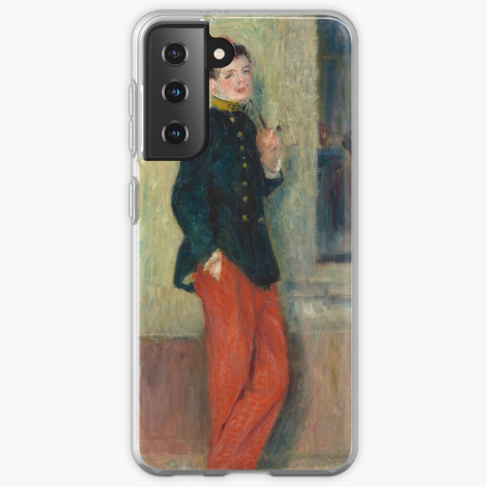The Young Soldier oil Painting by Auguste Renoir Case & Skin for Samsung Galaxy