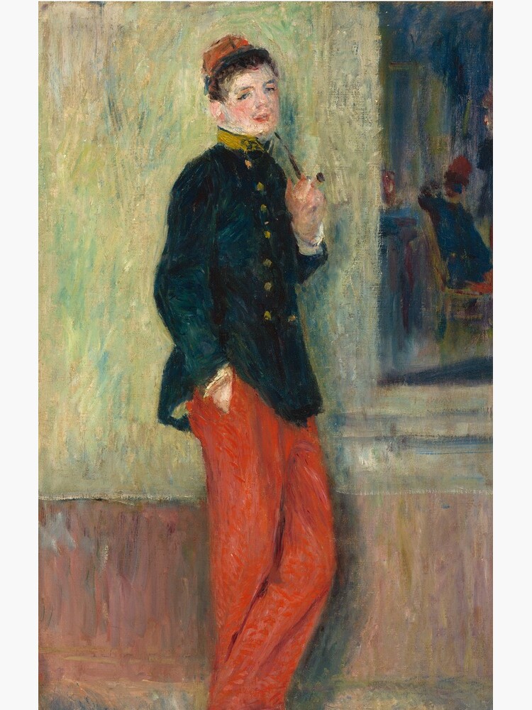 The Young Soldier oil Painting by Auguste Renoir by podartist