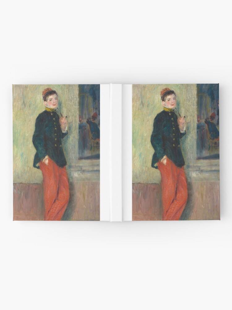 Alternate view of The Young Soldier oil Painting by Auguste Renoir Hardcover Journal