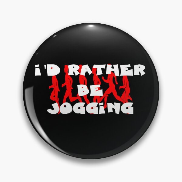 Item preview, ID RATHER BE JOGGING designed and sold by DomGDesign.