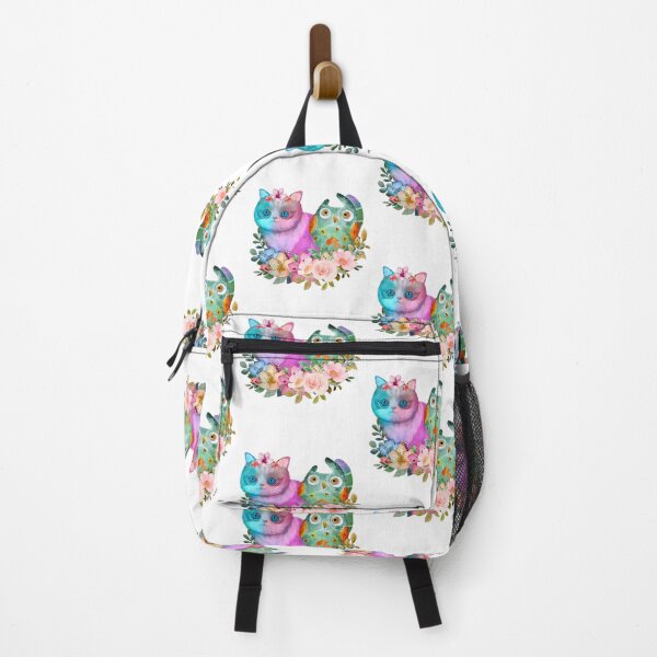 Item preview, a cute cat and an owl designed and sold by meh4u2.